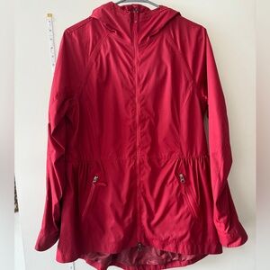 Lululemon Athletica Red Utility Jacket